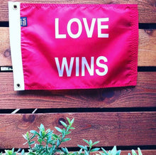 Load image into Gallery viewer, Love Wins (Printed Flag)