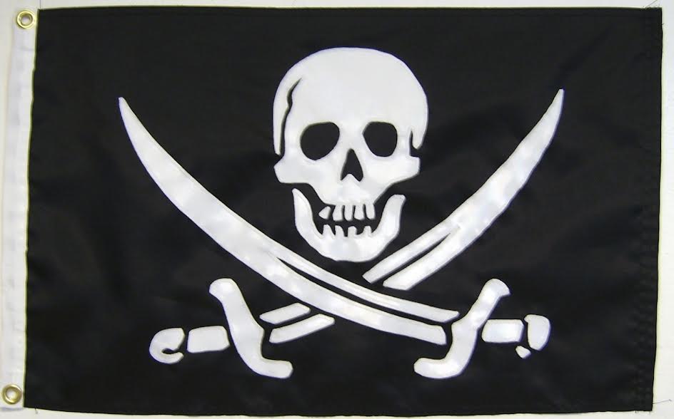 Drapeau pirate - Jack Rackhame