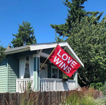 Load image into Gallery viewer, Love Wins (Printed Flag)