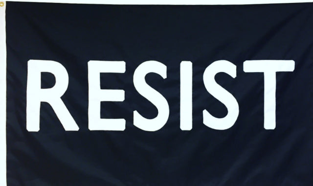 Resist Sewn Flag