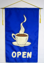 Load image into Gallery viewer, Indoor Coffee Cup-Open/Closed Banner
