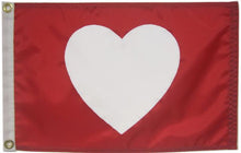 Load image into Gallery viewer, Heart Flag/Pennant