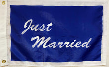 Load image into Gallery viewer, Just Married Flag
