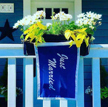 Load image into Gallery viewer, Just Married Flag