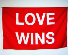 Load image into Gallery viewer, Love Wins Flag
