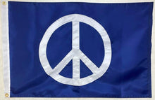 Load image into Gallery viewer, Peace Sign (Sewn Flag or Pennant / Various Color)