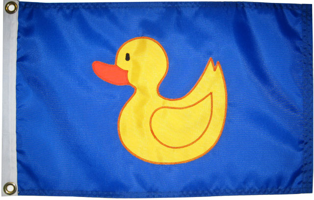 Duck Yellow Rubber Ducky Flag and Pennant – Seattle FlagMakers