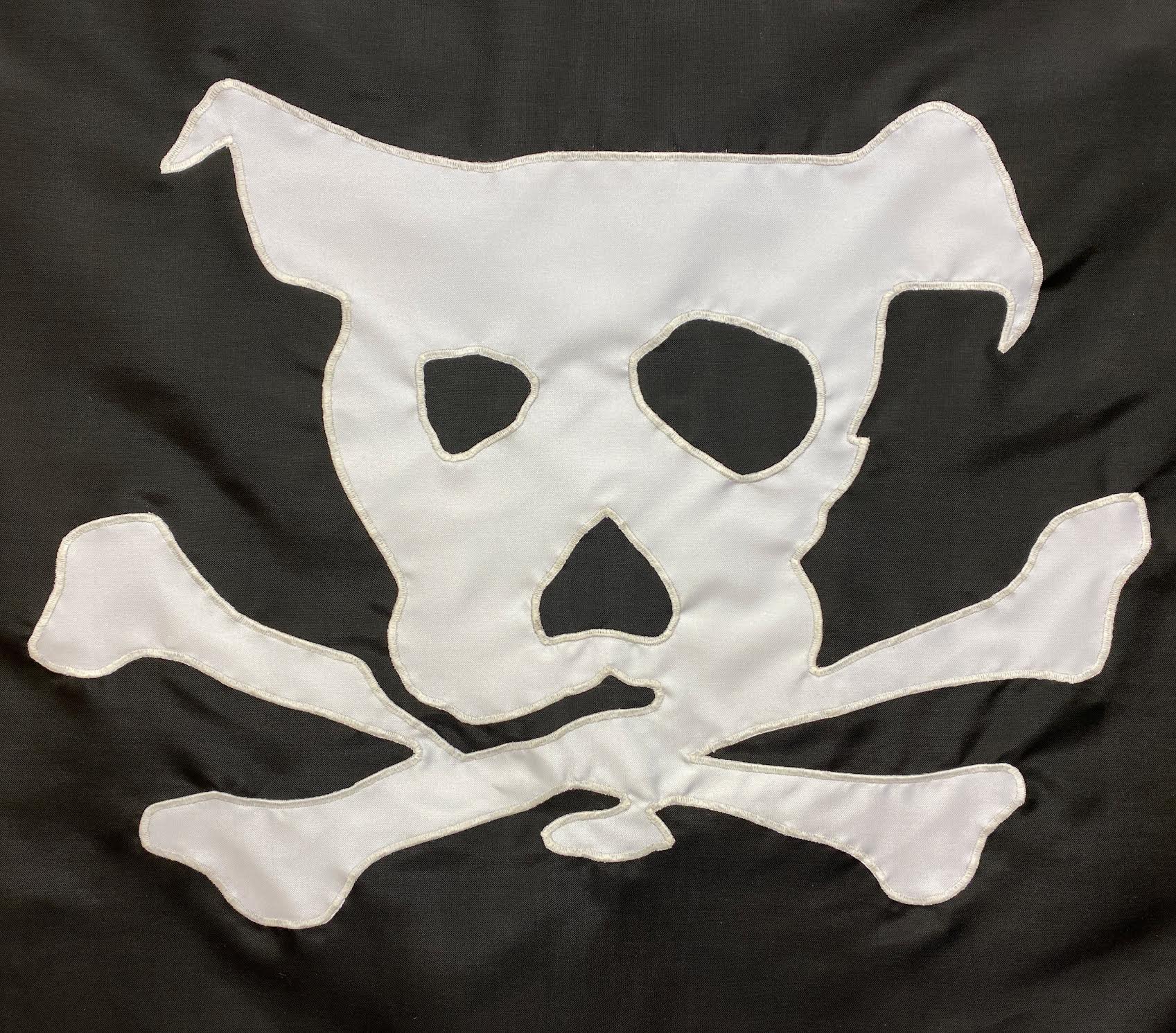 Pirate Dog Handmade Sewn Flag – Seattle FlagMakers